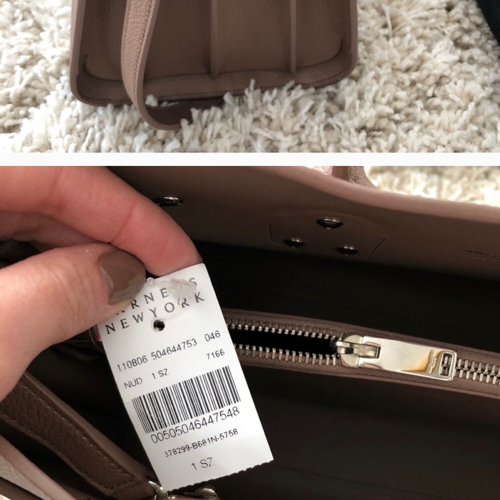 Yves Saint Laurent Mauve Leather Sac De Jour Shoulder Bag - Picture 6 of 13